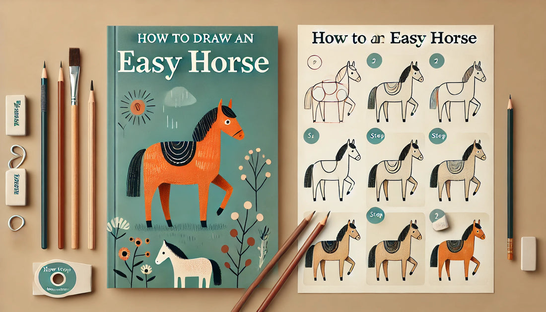 Comment dessiner un cheval facile ?