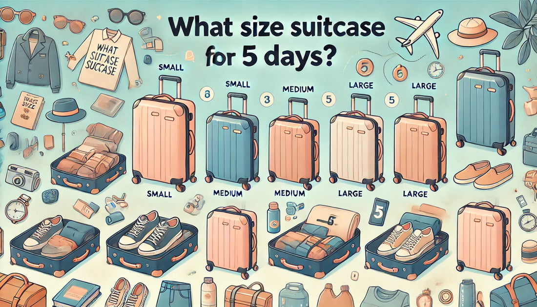 Quelle taille de valise pour 5 jours ? Le guide ultime pour bien choisir 🧳✈️