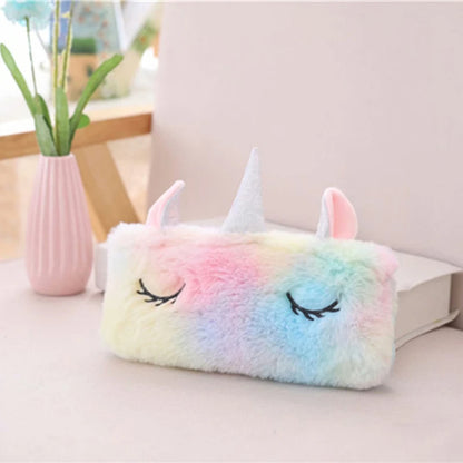 Trousse kawaii licorne