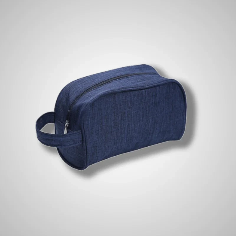 Jolie trousse de toilette homme Bleue