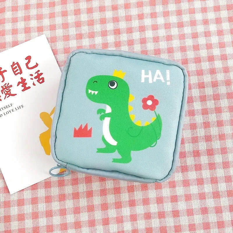 Petite trousse avec dinosaure