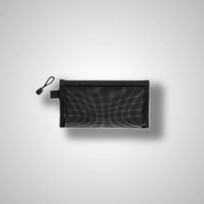 Petite trousse transparente Noire / A6(19X11cm)