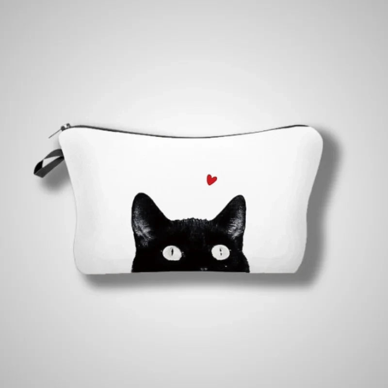 Trousse de toilette chat