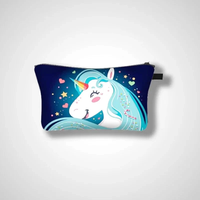 Trousse de toilette licorne