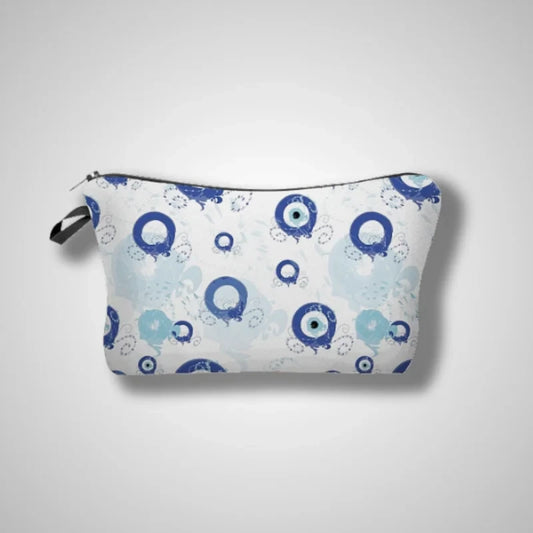 Trousse effet peinture bleue