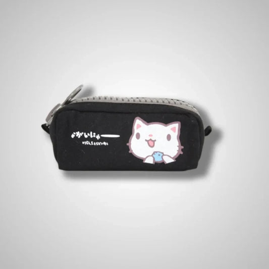 Trousse scolaire avec chat