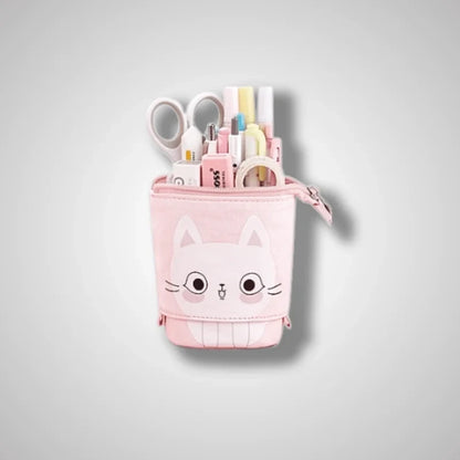 Trousse scolaire chaton rétractable