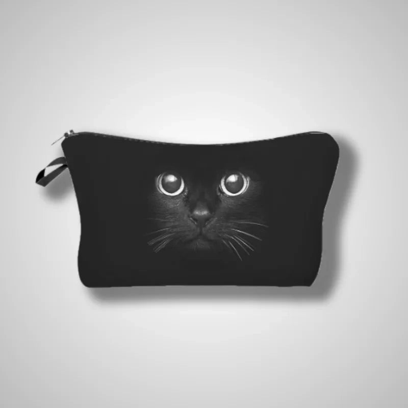 Trousse tête chat